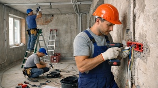 Сучасний монтаж електропроводки в квартирі: проектування, розводка та підключення фото